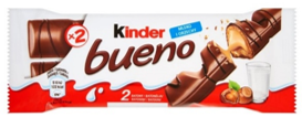 Šokoladinis* batonėlis KINDER Bueno 43g