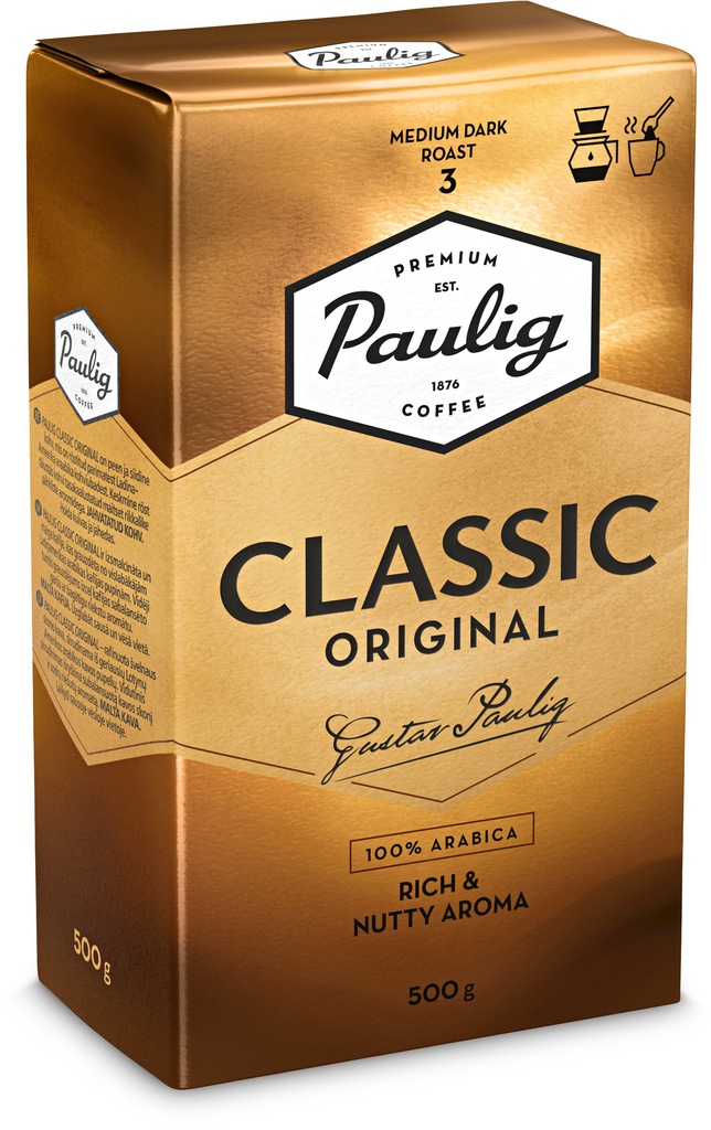 Kava PAULIG Classic natūrali malta 500g