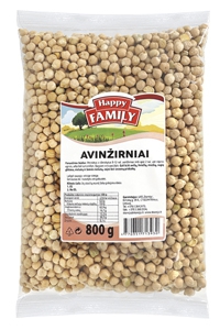 Avinžirniai HAPPY FAMILY 0,8kg