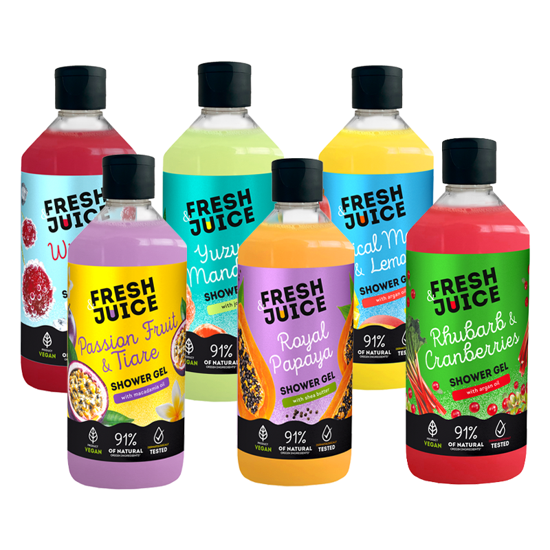 Fresh juice dušo gelis (įv. rūšių) 473 ml