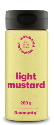 Garstyčių padažas light WOWMAMA/DAUMANTŲ 280g.