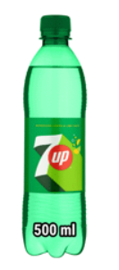 Gėrimas 7UP 0,5L pet