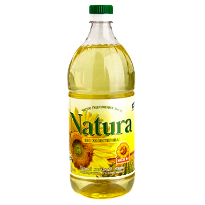 Aliejus NATURA saulėgrąžų 1L pet