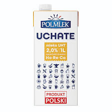 Pienas* UHT POLMLEK be laktozės 2%, 1L LMD