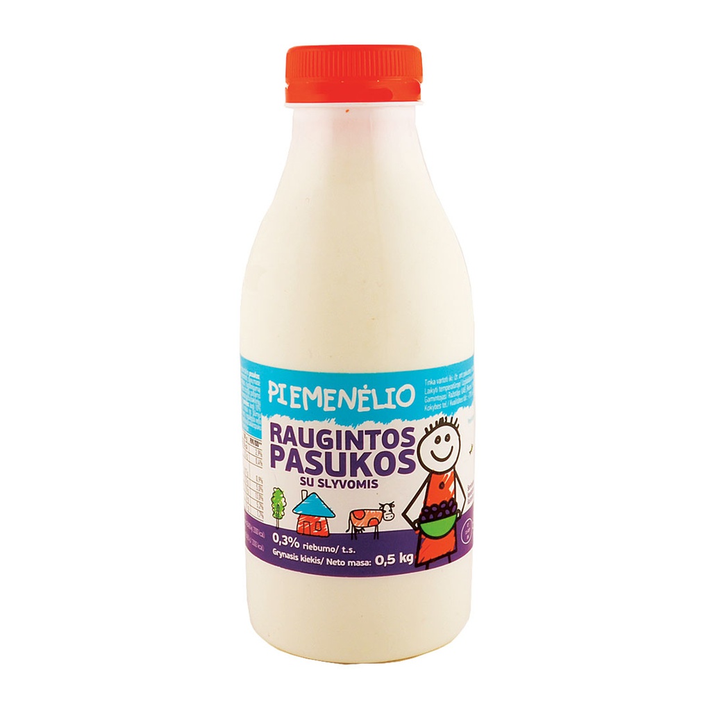 Pasukos raugintos PIEMENELIO su slyvomis 0.3% 0,5kg RVN