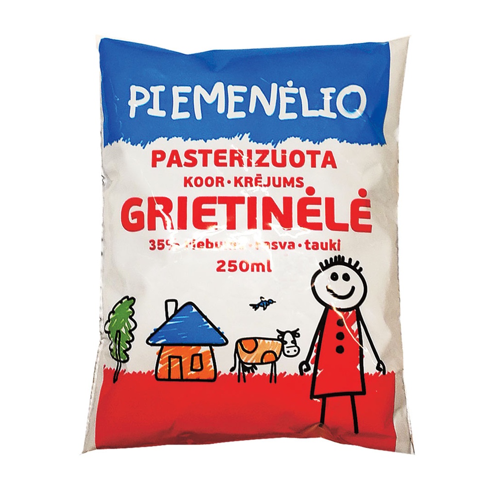 Grietinėlė PIEMENĖLIO 35% 250ml RVN