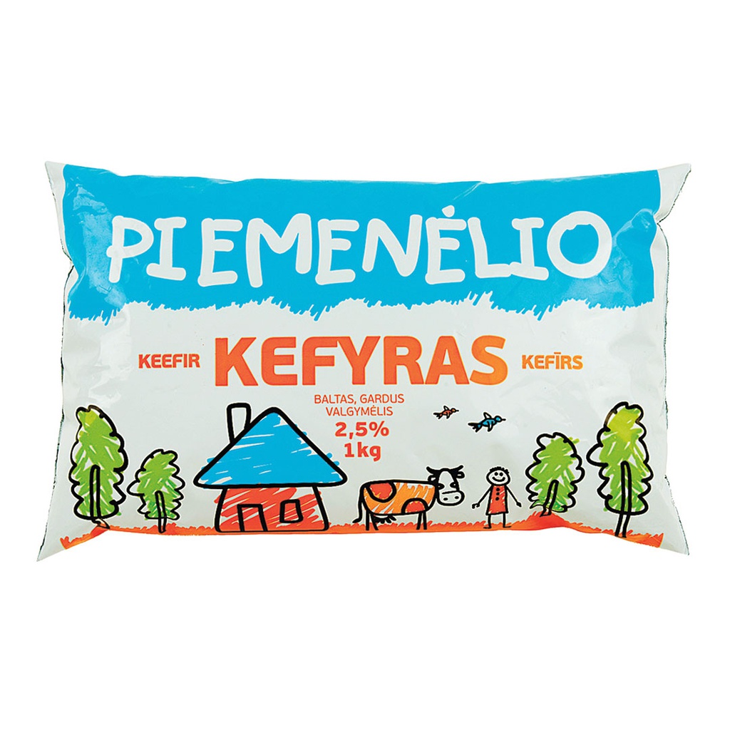 Kefyras* PIEMENĖLIO 2.5%  1l RVN