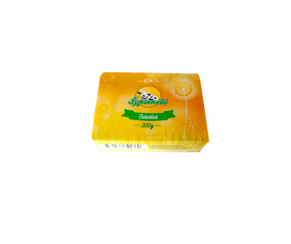 Sviestas ŠYPSENĖLĖ 82% 200g LMD