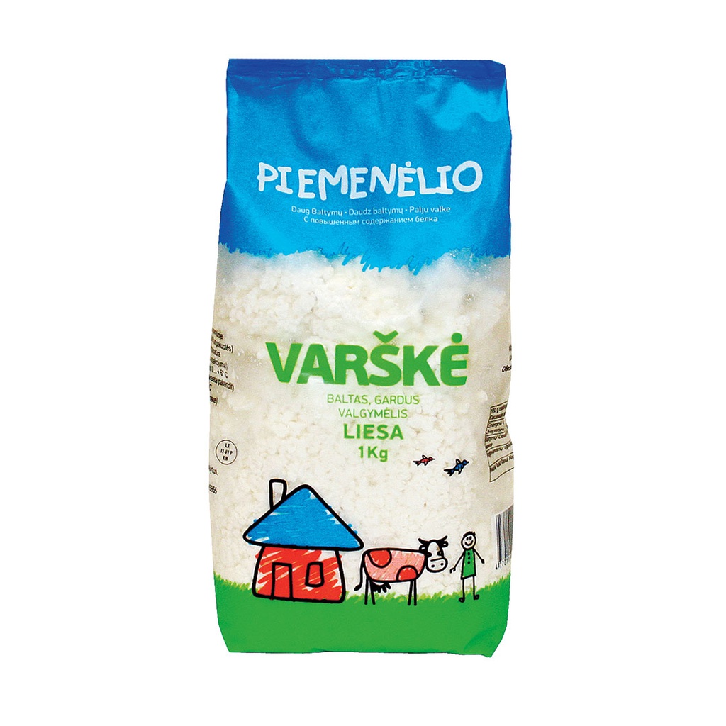 Varškė PIEMENĖLIO  liesa biri (RS)1kg RVN