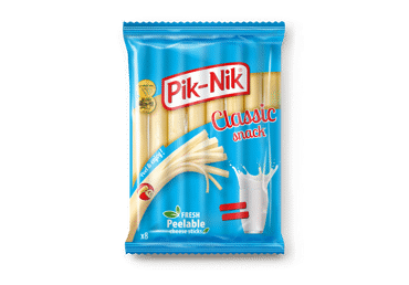 Sūrio PIK-NIK plėšomos lazdelės 40% rieb.s.m. fas. 160g ŽP