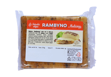 Sūris rūkytas fermentinis MEDŽIOTOJŲ 42% (~200g) vakume