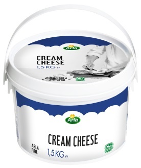 Sūris kreminis natūralus ARLA, 25% 1,5kg