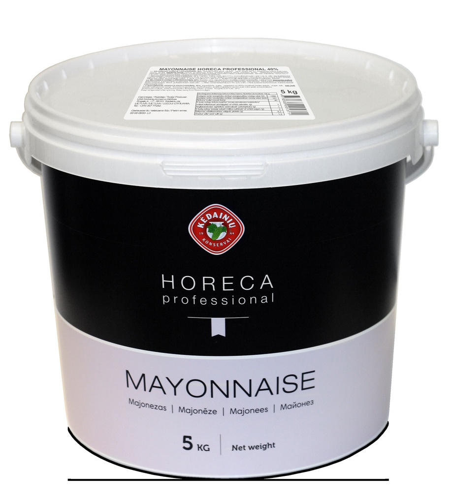 Majonezas HORECA 40% professional 5kg KKF