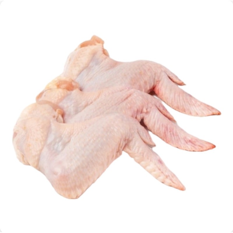 Viščiukų broilerių sparneliai šaldyti indelyje ~1 kg RMG EL