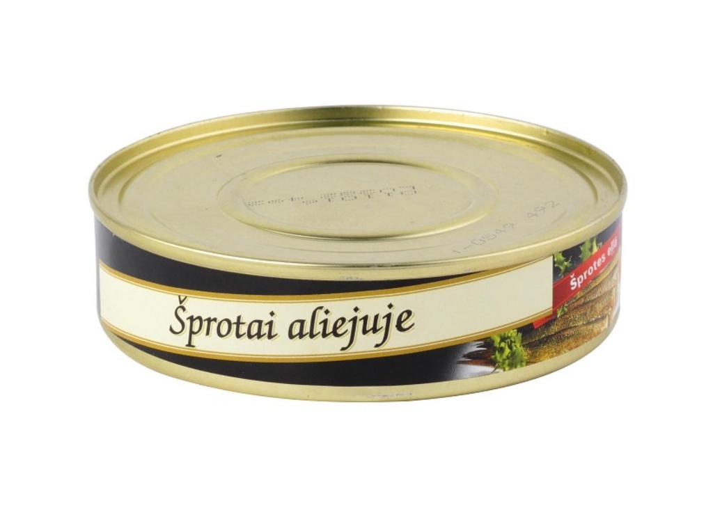 Konservai šprotai aliejuje 240g RVN