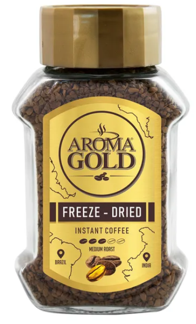 Kava tirpi granul. AROMA GOLD 200g