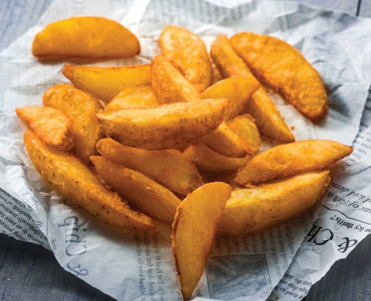 Šaldytos bulvių skiltelės su odele JACKED WEDGES 2,5kg VF
