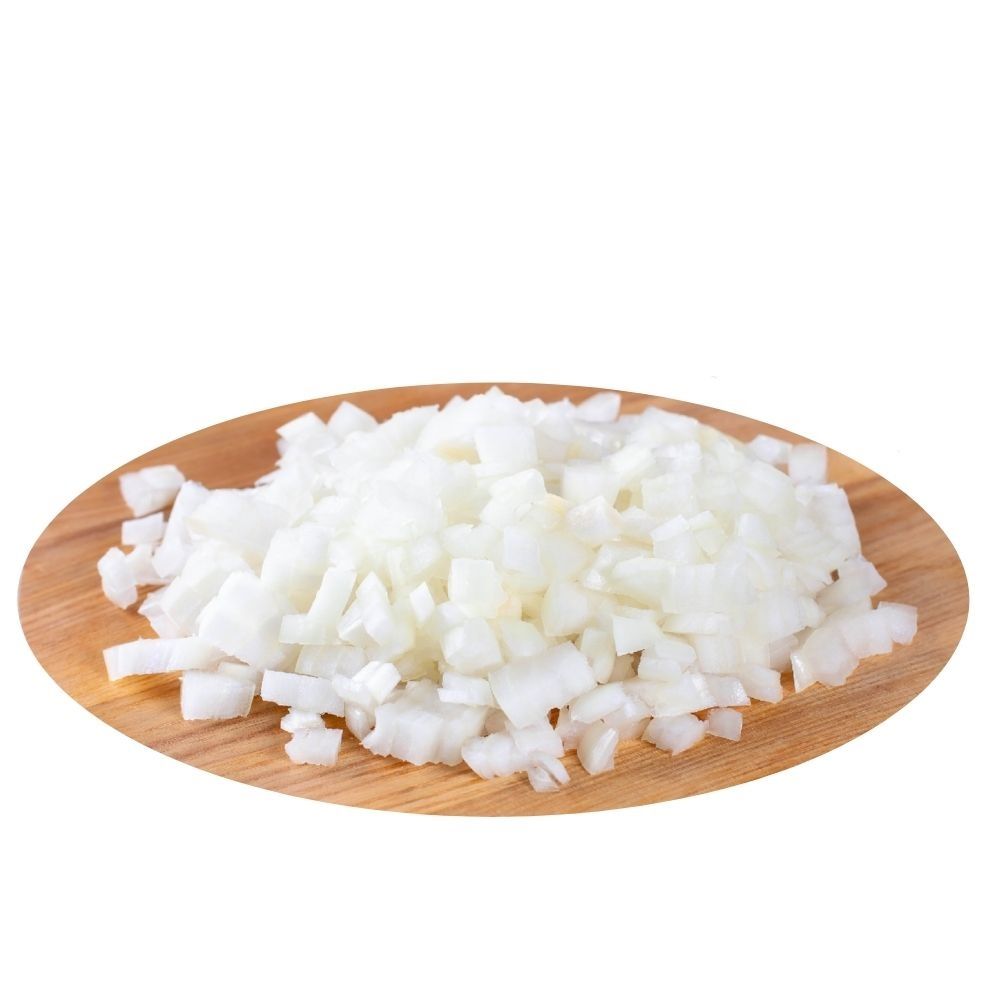 Šaldyti svogūnai kubeliais 2,5kg BDF