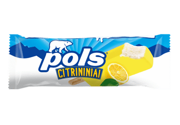 POLS citrininiai grietininiai ledai su citrinos sk. gl.120ml