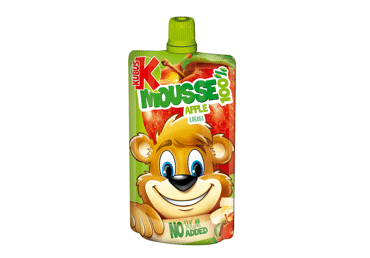 Tyrelė KUBUŠ bananų-obuolių-morkų 100% 100g.