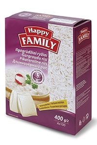Ryžiai Ilgagrūdžiai 4x100g (dėž.) 400g