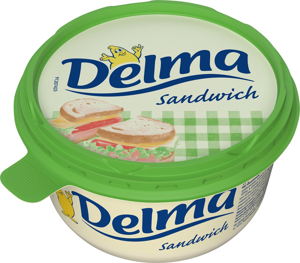 Margarinas DELMA sumuštiniams 450g EUG