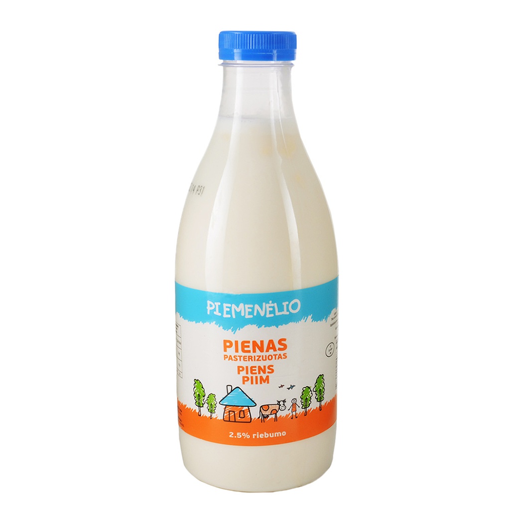 Pienas "Piemenėlio" 2,5% rieb. but. 1l RVN
