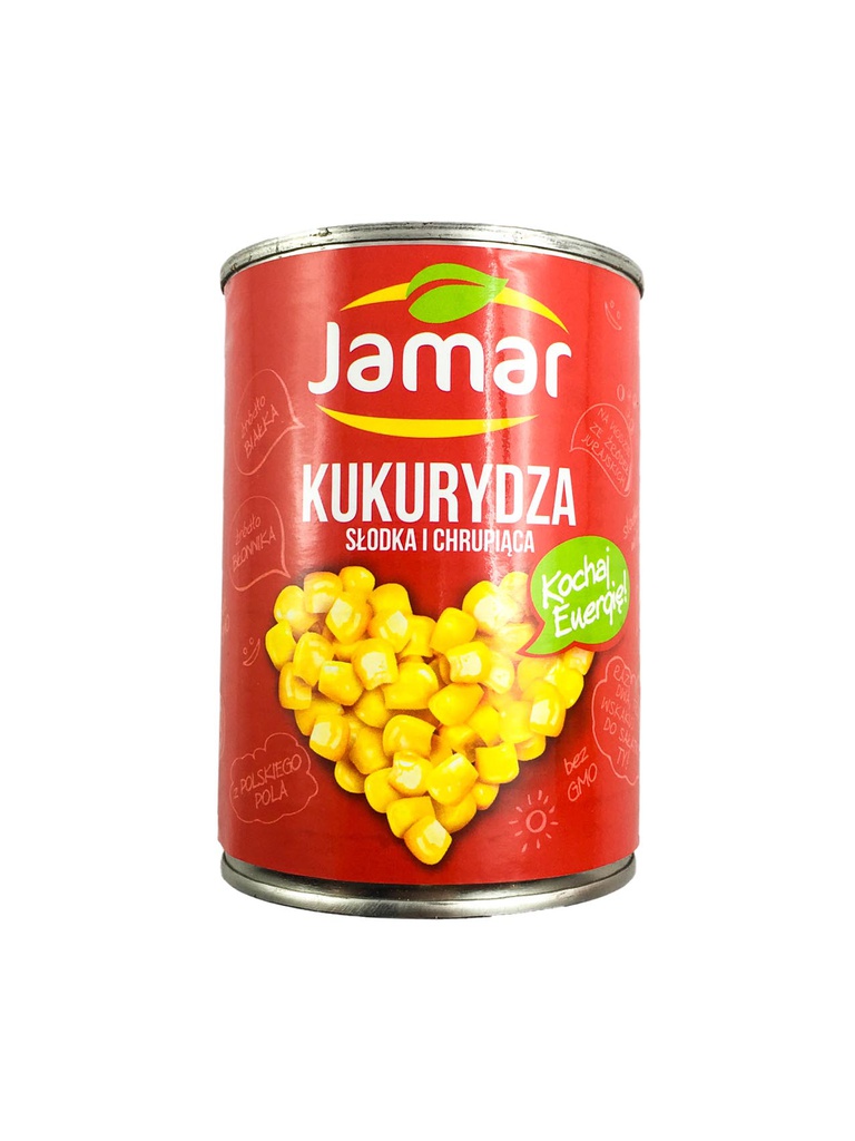 Konservuoti kukurūzai Jamar, (400/220g) LMD