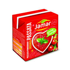 Konservuota pomidorų pasta su baziliku JAMAR 500g LMD