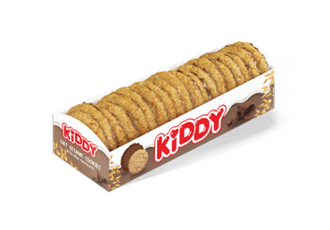 Avižiniai sausainiai KIDDY su pieniniu šokoladu, 210 g