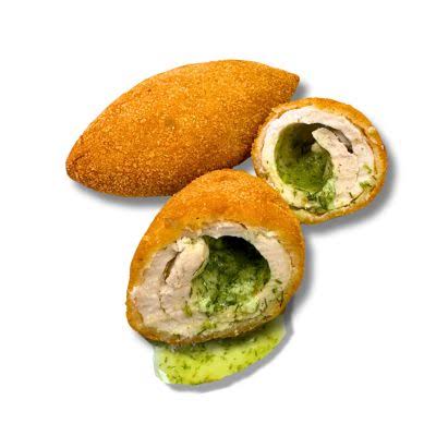 Šaldyti kepti Kijevo kotletai (vištienos filė), 30 vnt x 145 g, 4,35 kg