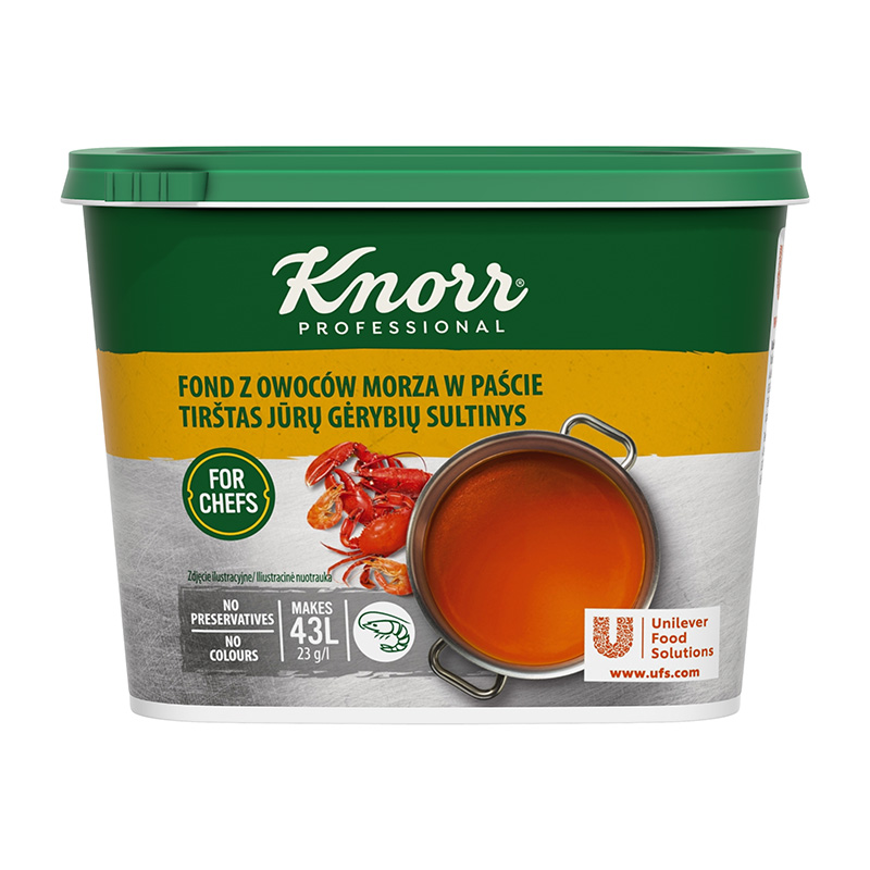 Sultinio pasta jūros gėrybių Knorr 1kg