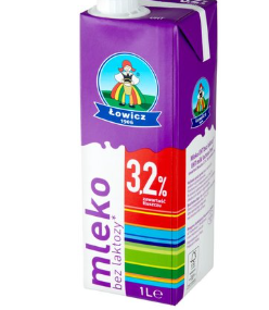 Pienas uht 3,2 % be laktozės LMD