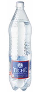 Gazuotas natūralus mineralinis vanduo „Tichė“  1,5l.