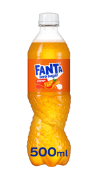 Gėrimas FANTA apelsinų sk. gazuotas 0,5L pet