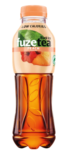 Gėrimas FUZETEA PEACH HIBIS 0,5L