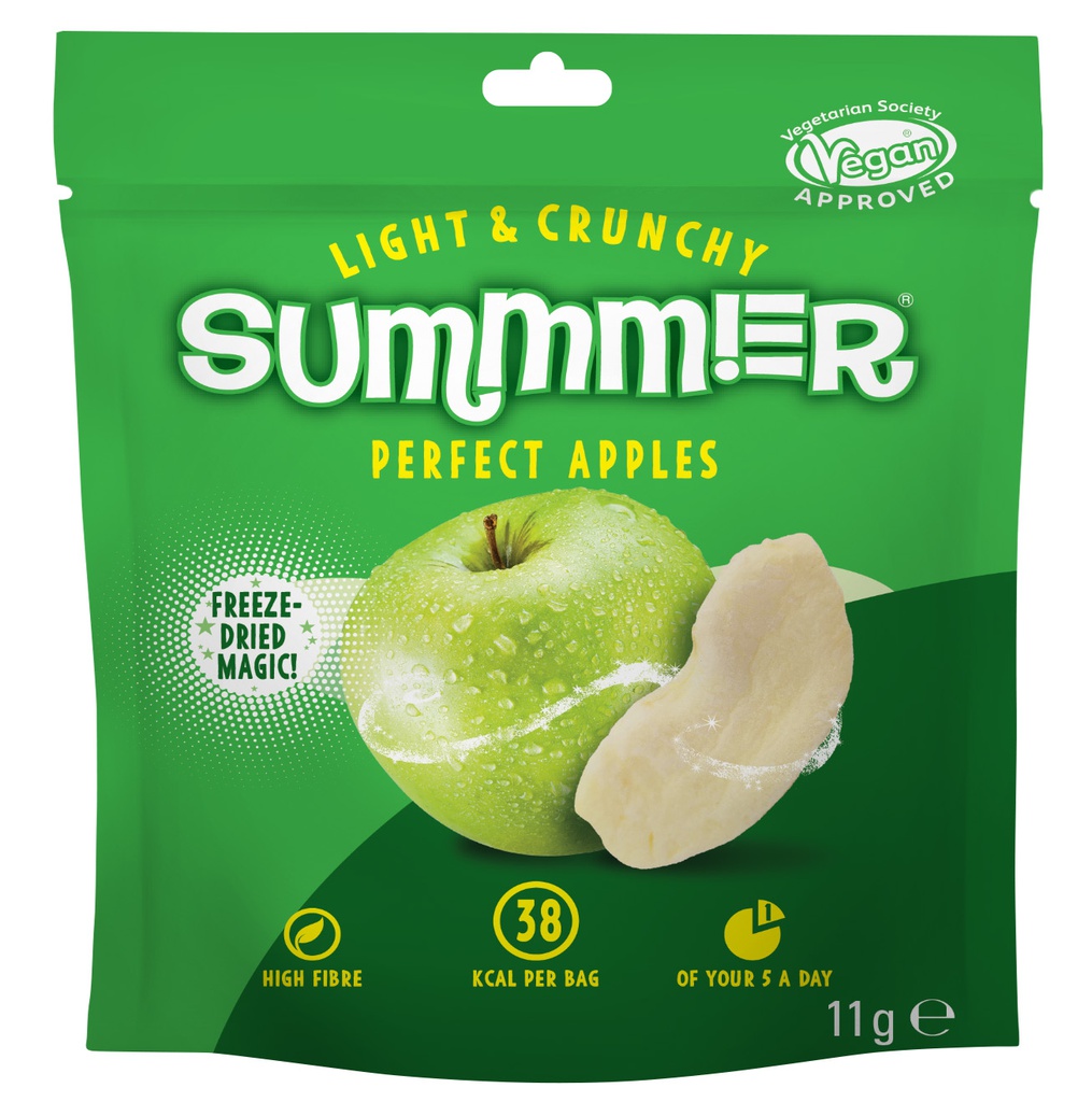 Džiovinti obuoliai šalčiu riekelėmis 11g