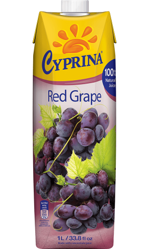 Sultys* CYPRINA raudonųjų vynuogių 100% 1L LMD
