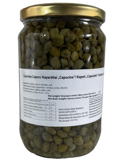 Konservuoti kaparėliai 0,720/0,450kg